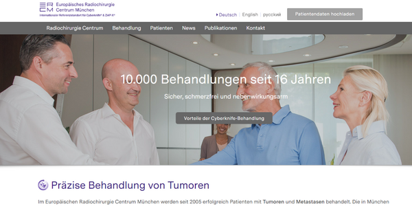 Gegen Tumore mit Cyberknife-Radiochirurgie